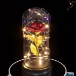 Rose gold night light